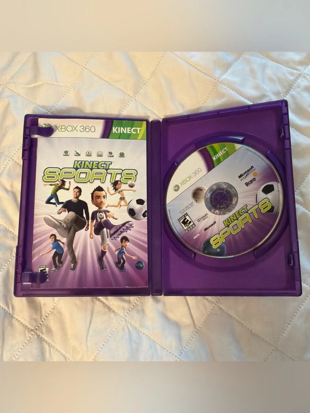 Microsoft Xbox 360 Bundle of 4 Kinect Games